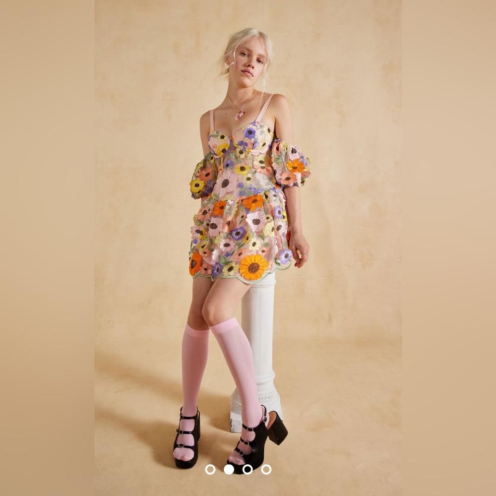 For Love and Lemons Prato Mini Dress NEW - Picture 6 of 16